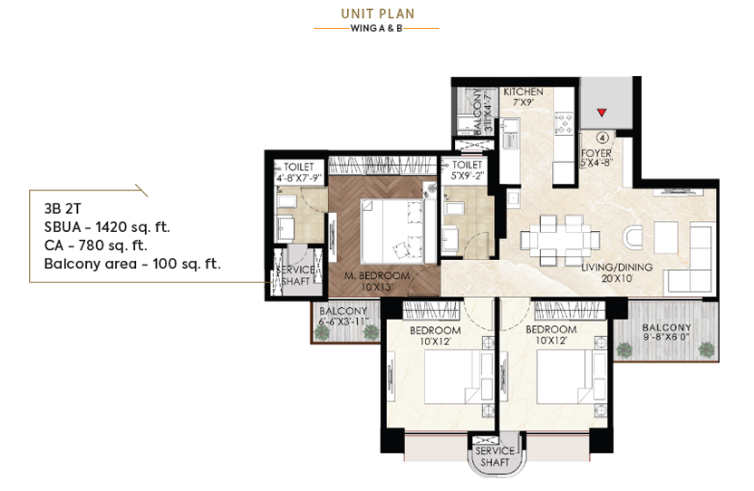 3bhk 2t